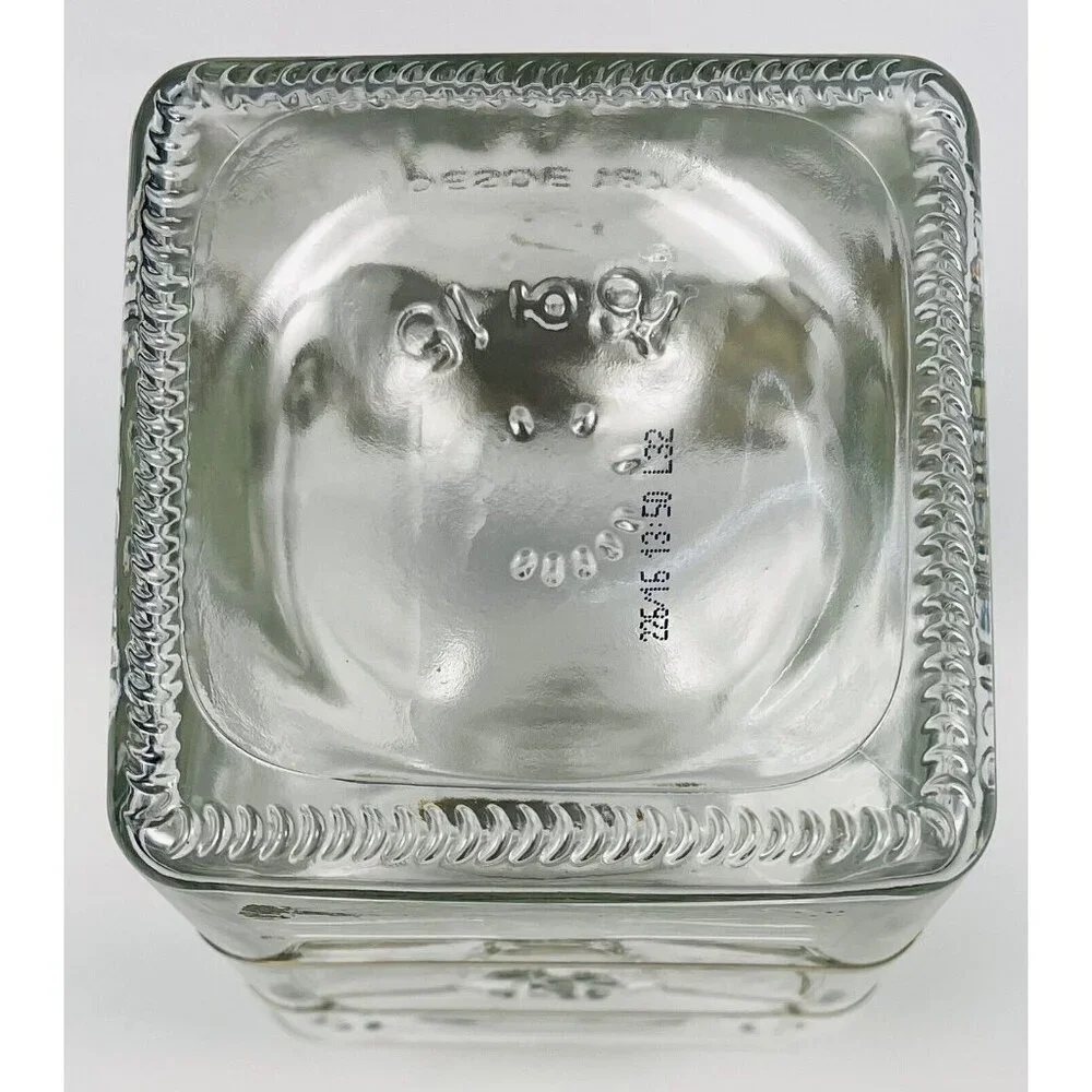 Handmade Herradura Tequila DECANTER & 6 SHOT GLASS SET in Rack w/ Metal Accents